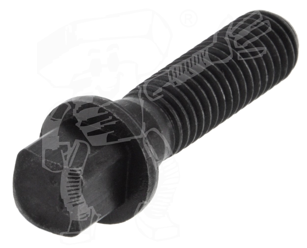 Produktbild von 50 Vierkantschrauben 3/8 X 4 Zoll, Glatter Stahl, 9/16 Vierkantkopf Von Square Lags