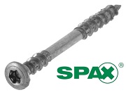 SPAX Fassadenschrauben, Linsensenkkopf, Fixiergewinde mit 4CUT-Spitze, T-Star plus (Torx = TX)