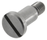 DIN 923 Flachkopfschrauben mit Schlitz und Ansatz, ohne Freistich