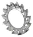 DIN 6798 Fächerscheiben Form A = außenverzahnt