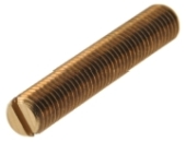 DIN 551 Gewindestifte mit Kegelkuppe, mit Schlitz