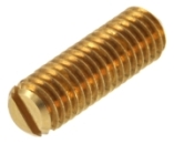 DIN 553 Gewindestifte mit Spitze, mit Schlitz