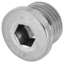 DIN 908 Verschlußschrauben mit Bund und Innensechskant, zylindrisches Rohrgewinde G, (Gasgewinde nach DIN 228)