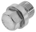 DIN 910 Verschlußschrauben mit Bund, Außensechskant, schwer, zylindrisches FEIN-Gewinde