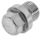 DIN 910 Verschlußschrauben mit Bund, Außensechskant, schwer, zylindrisches FEIN-Gewinde