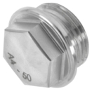 DIN 7604 Verschlußschrauben , Bund mit Außen-SK, A=kurzer Einschraubzapfen, leichte Ausführung, zylindrisches FEIN-Gewinde