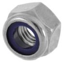 ISO 7040 Sechskantmuttern, Polyamidklemmteil, hohe Form