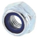 DIN 985 Sechskantmuttern, Polyamidklemmteil, niedrige Form (=Standard)