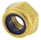 DIN 985 Sechskantmuttern, Polyamidklemmteil, niedrige Form (=Standard)