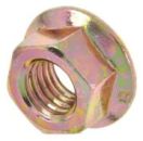 DIN 6923 Sechskantmuttern mit Flansch, ohne Rippen unter dem Flansch