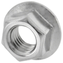 EN 1661 Sechskantmuttern mit Flansch, ohne Rippen unter dem Flansch