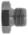 DIN 7604 Verschlussschrauben Bund mit Außen-SK, C= langer Einschraubzapfen, leichte Ausführung, zylindrisches FEIN