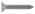 DIN 7982 Senk-Blechschrauben mit Phillips- Kreuzschlitz H, C= mit Spitze