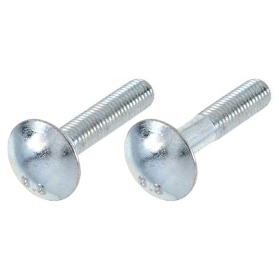 DIN 603 Flachrundschrauben Mit Vierkantansatz - 20 Stück M12x40 Verzinkt